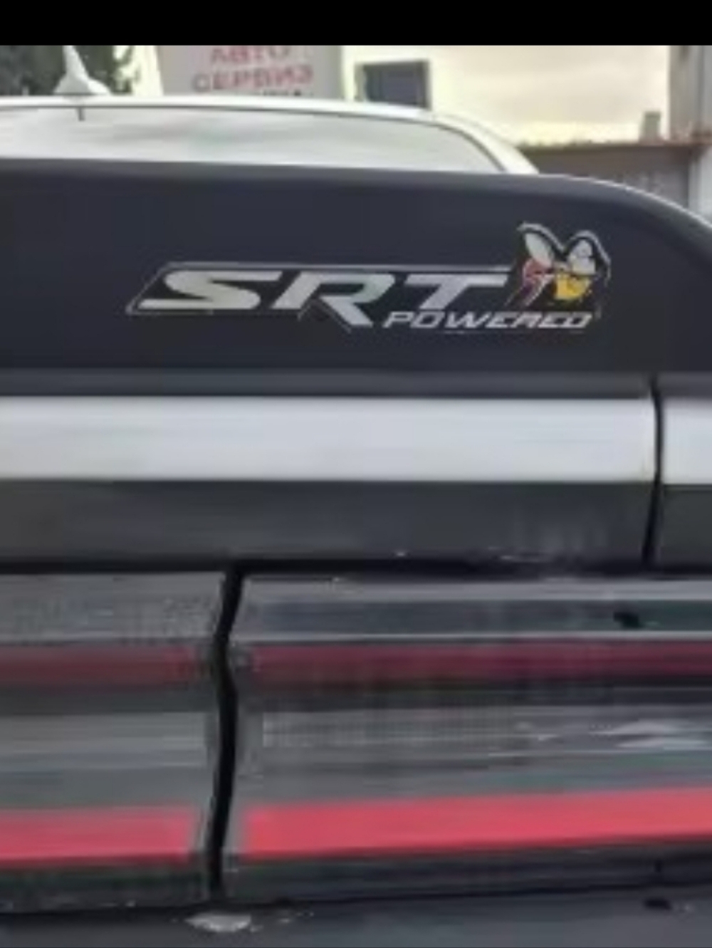 1 SRT powered badge for Scat Pack Challenger Charger Aluminum Adhesive Backing